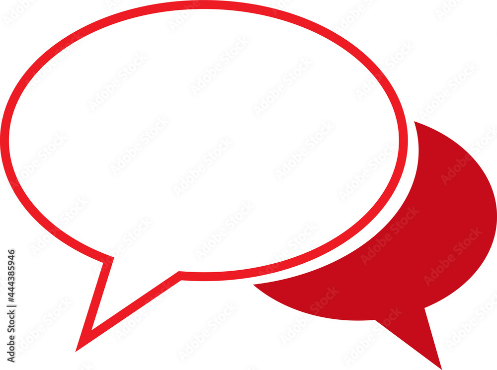 Speech bubble icon sign design Speech bubble icon sign design