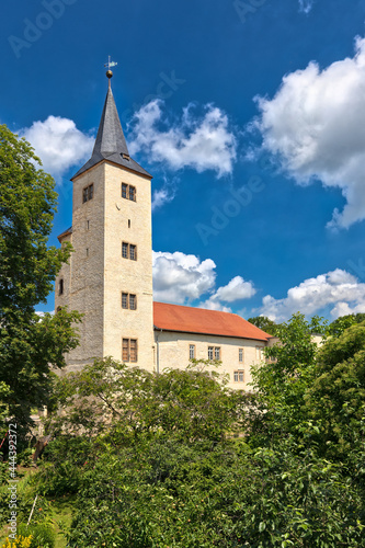 Schloss Hessen Nordharz Stempelstelle Burgen und Schlösser Harzer Wandernadel