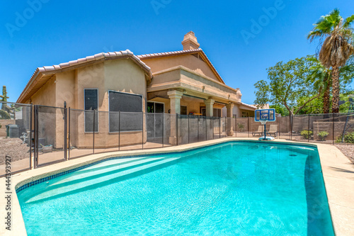 Back yard pool