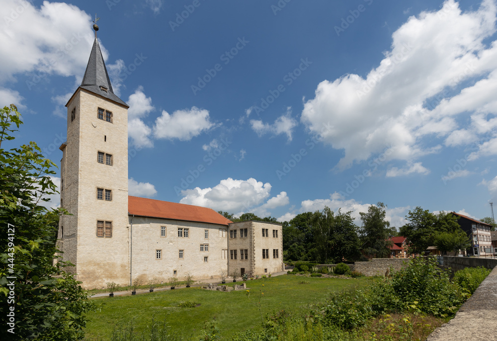 Schloss Hessen Nordharz Stempelstelle Burgen und Schlösser Harzer Wandernadel
