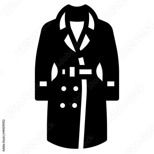 garment glyph icon