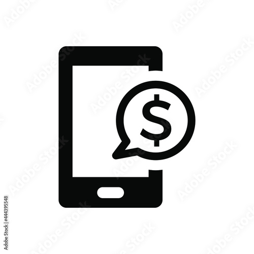 Mobile banking icon
