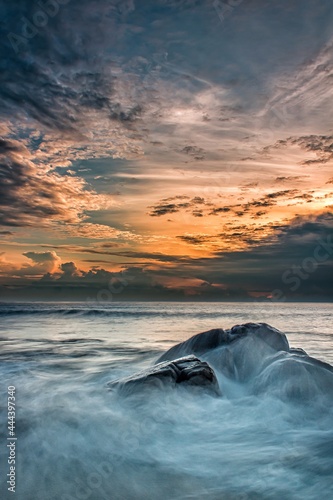 sunrise over the sea © mohdezzat