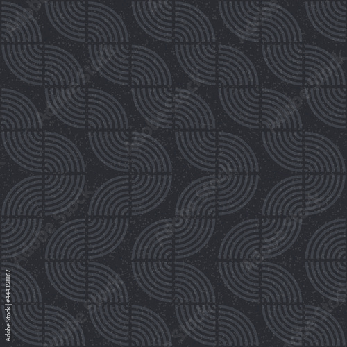 Abstract Geometric Pattern generative computational art illustration