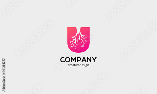 Unique logo Creative logo and Modern logo design template