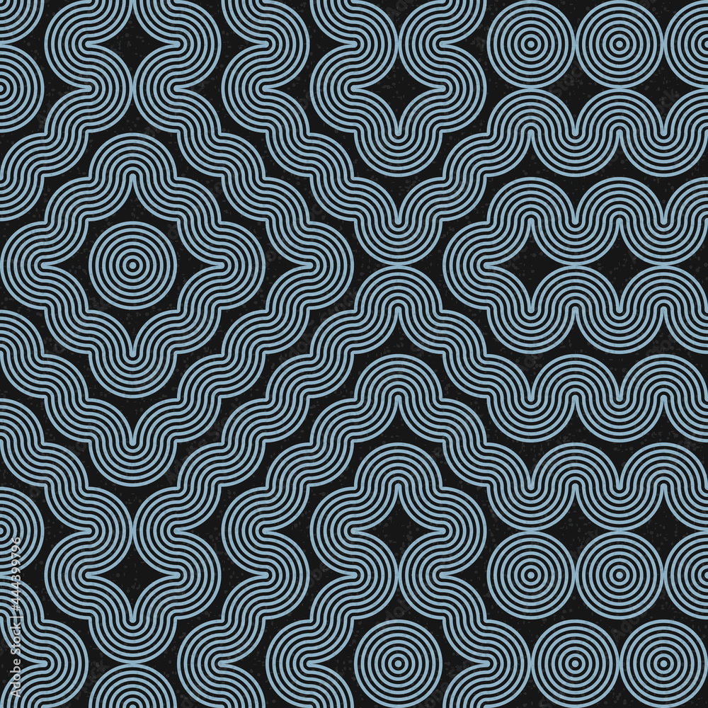 Obraz premium Abstract Geometric Pattern generative computational art illustration