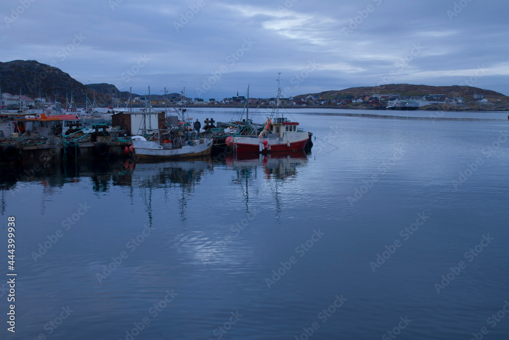 Fish Factory in North of Norway, Bugøynes