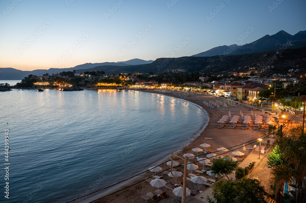 Baie de Stoupa, Péloponnèse