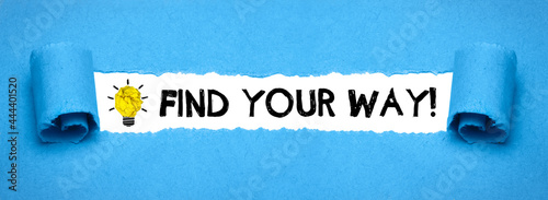 Find your way! 