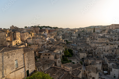 Ville de Matera en Italie