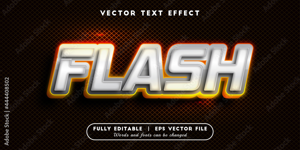 Text effects 3d flash, editable text style Text effects 3d flash, editable text style