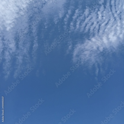 blue sky with clouds