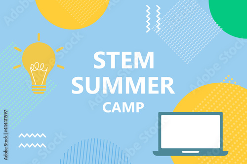 STEM summer camp banner