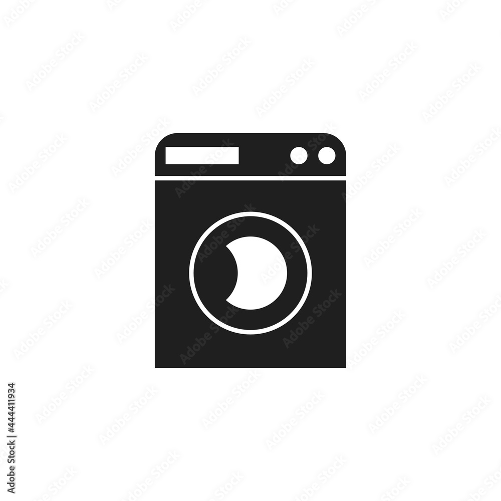 Washing machine icon. Vector Illustration for mobile concept and web design. Washing machine icon. Vector Illustration for mobile concept and web design.