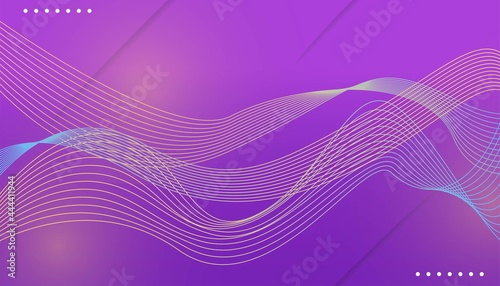 Geometric background design, purple color can be use for website, brochure, flayer and more. Vector Design