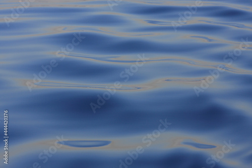 Abstract Blue water