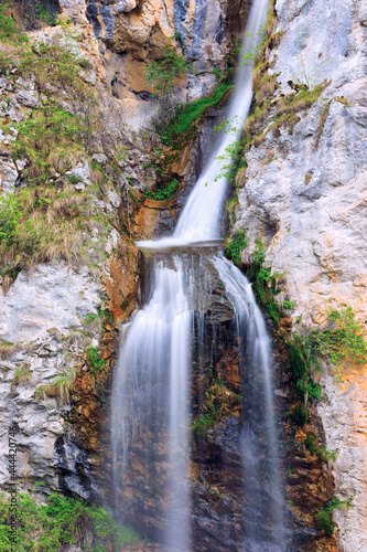 detailed view of Dalbina waterfall photo