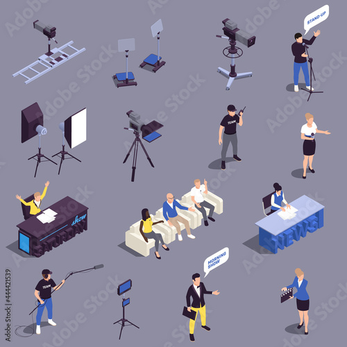 TV Show Icons Set