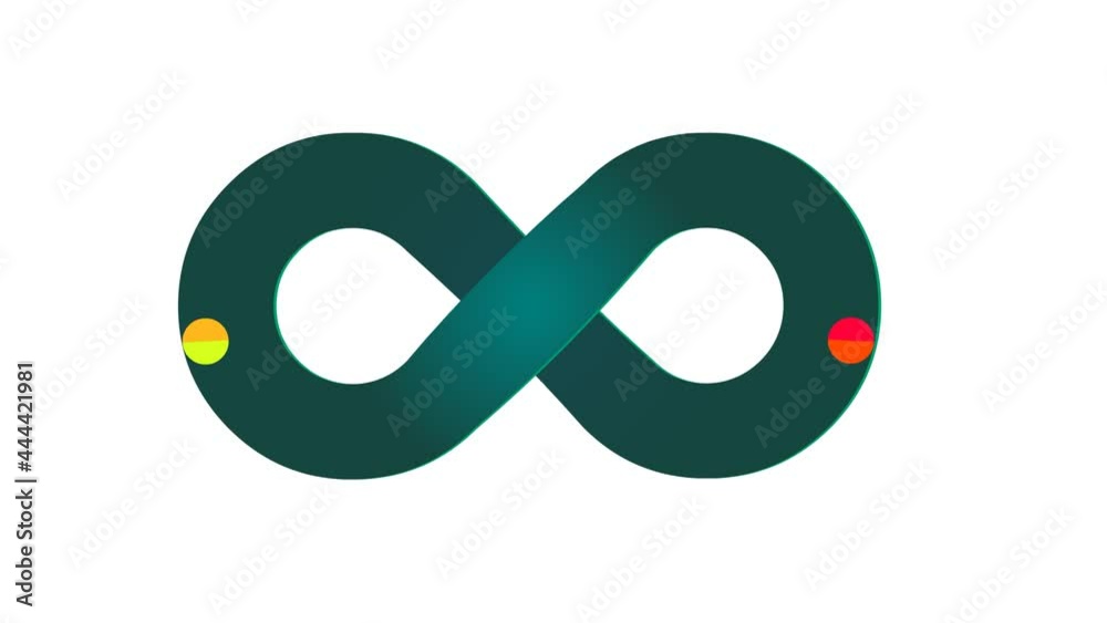 Infinity Movements Animation of the movement of spinning circles along the infinity symbol ...