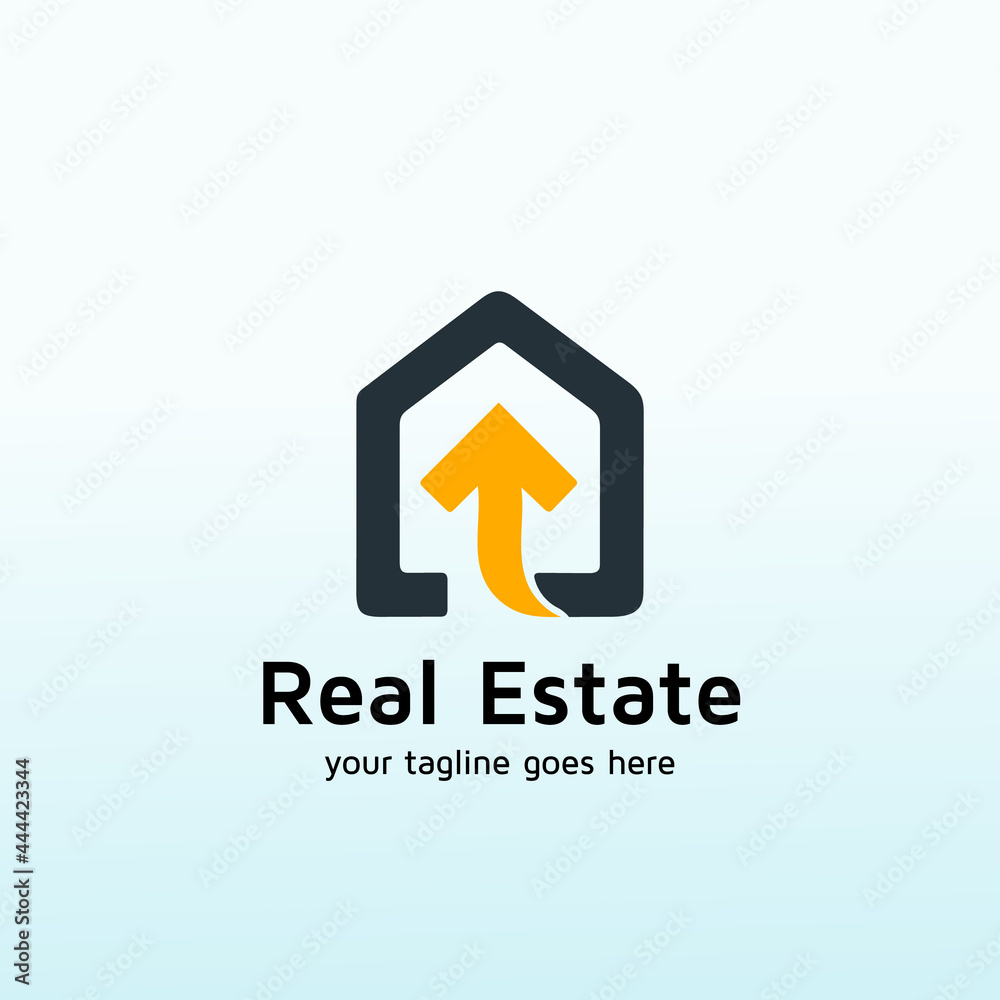 a real estate flipping app franchise logo a real estate flipping app franchise logo