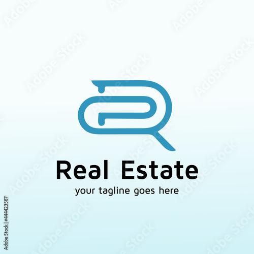 Free Download Realty Group Logo design template letter R - GFXLoad