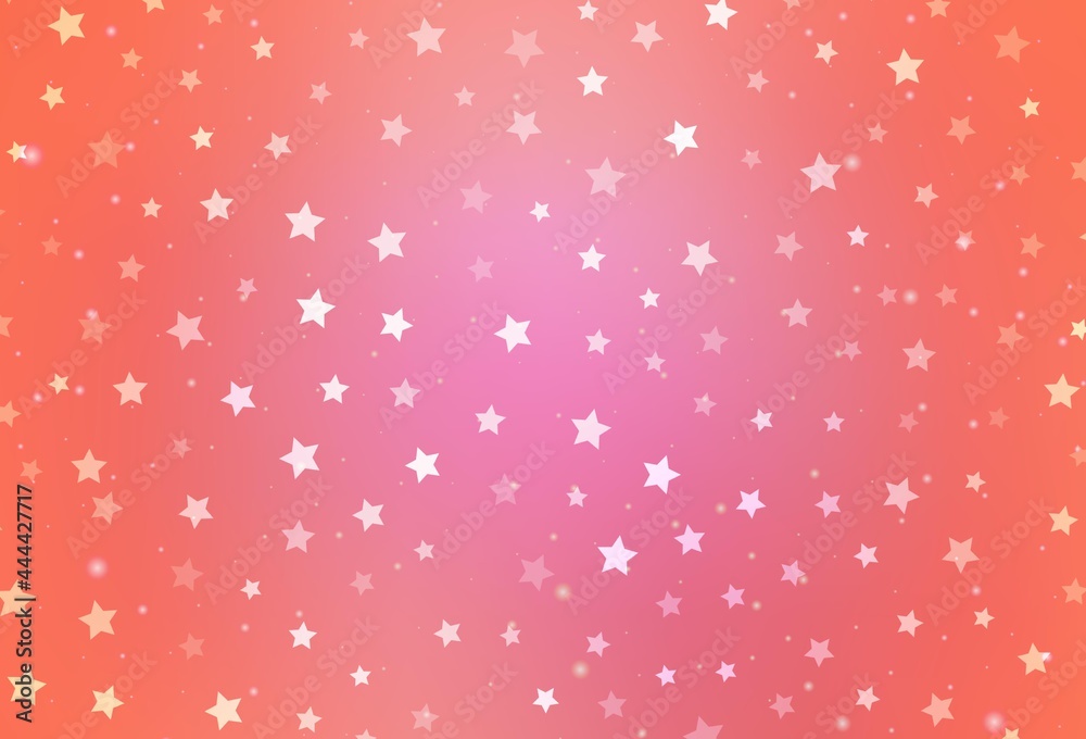 Light Pink vector backdrop in holiday style.