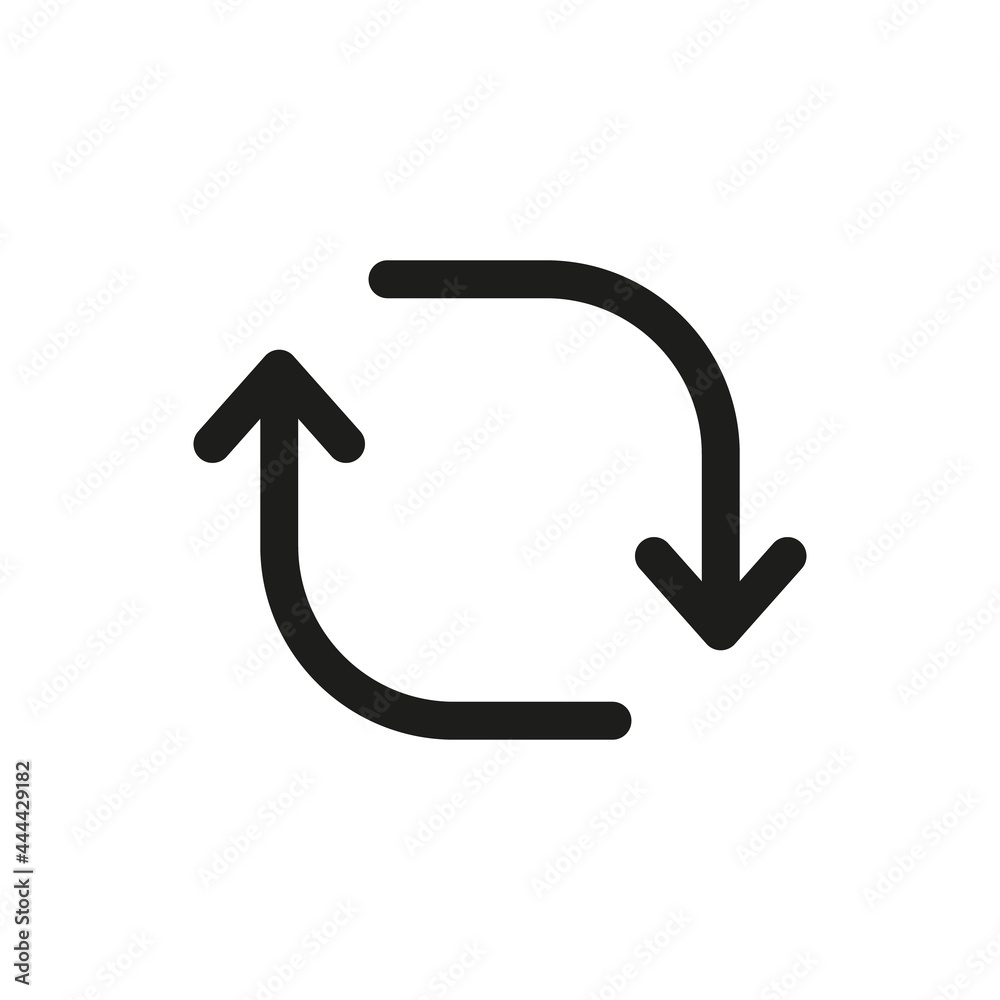 Repost icon in line style. Social media repost, retweet symbol. Repost icon in line style. Social media repost, retweet symbol.