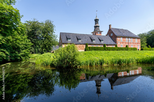 historic Husum Castle in Schleswig-Holstein, Germany