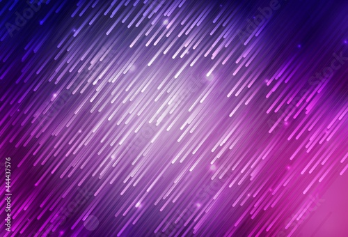 Dark Purple vector pattern with sharp lines.