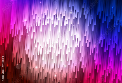 Dark Blue, Red vector template with repeated sticks.