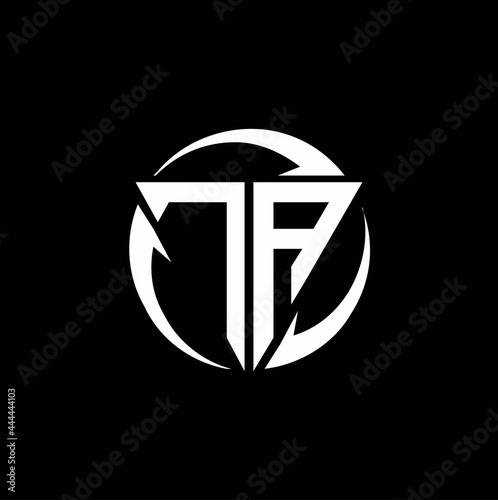 TA logo monogram design template photo