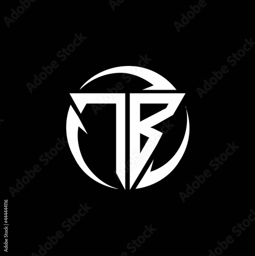 TB logo monogram design template