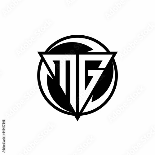 MG logo monogram design template
