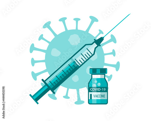 Vaccination against the coronavirus strain photo