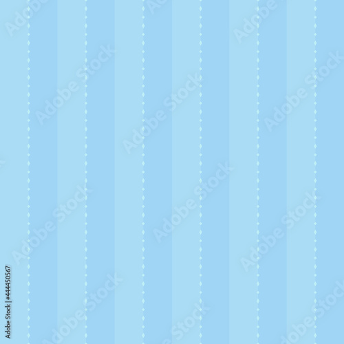 Wallpaper Mural Seamless light blue background with vertical stripes and rhombuses. Flat, minimal, clean pattern for cloth, textile, fabric, wrapping. Children's bedroom, kids nursery wallpaper. Vector Illustration. Torontodigital.ca