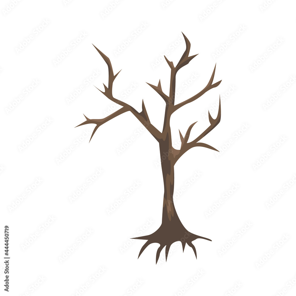 Dry Tree Illustration Dry Tree Illustration