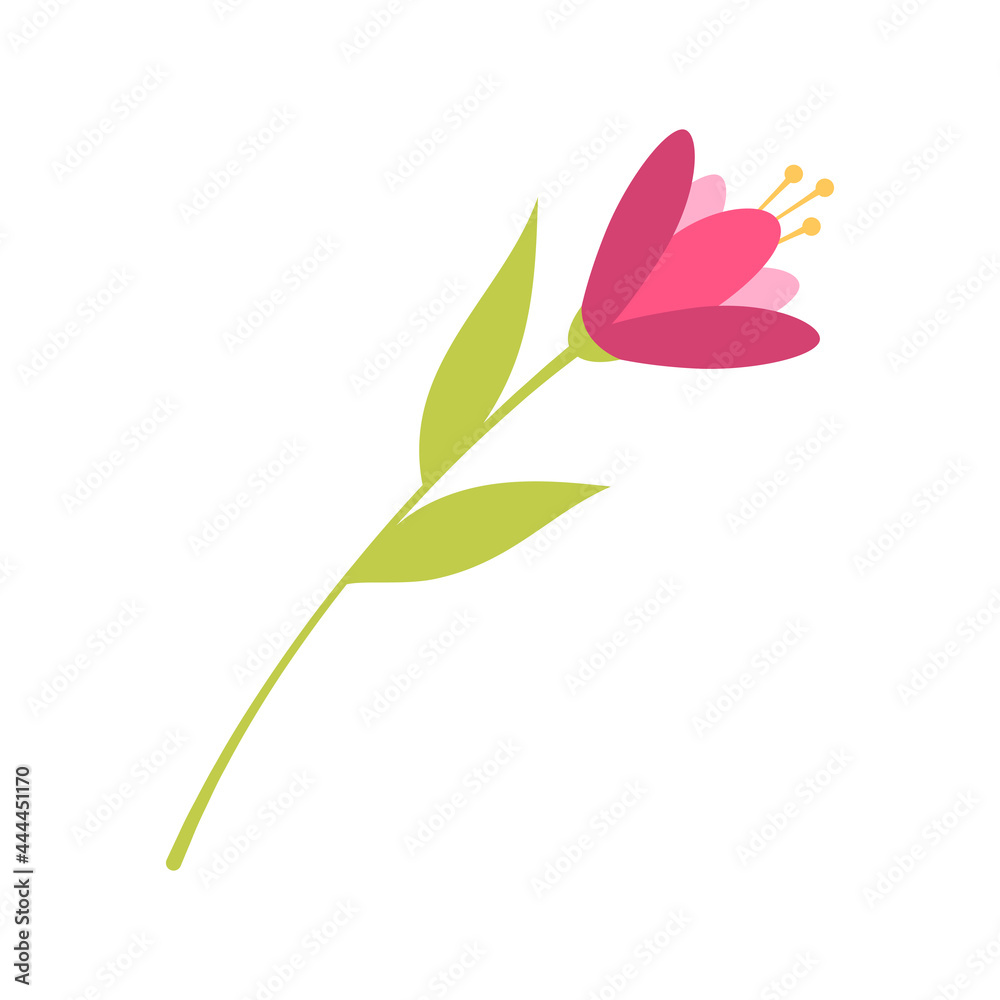 Flower Cartoon Illustration Flower Cartoon Illustration