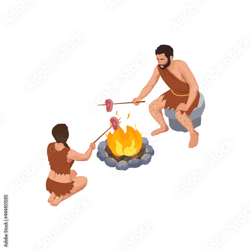 Isometric Primitive People