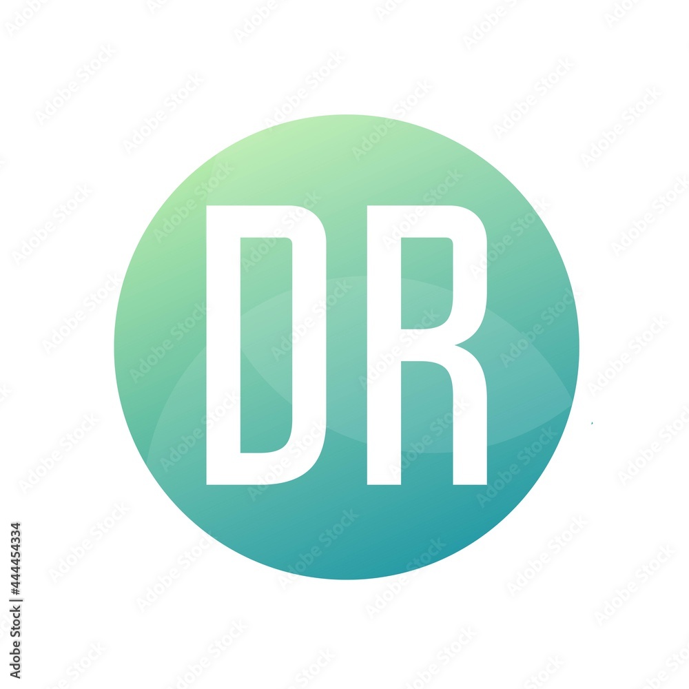 DR Letter Logo Design With Simple style DR Letter Logo Design With Simple style
