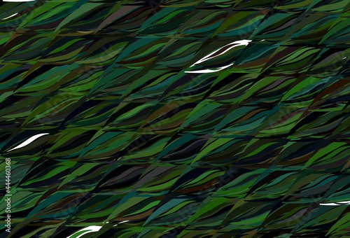 Dark colorful vector background with wry lines.