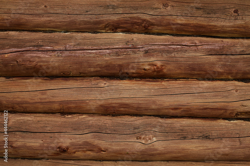 Wood wall texture braun logs