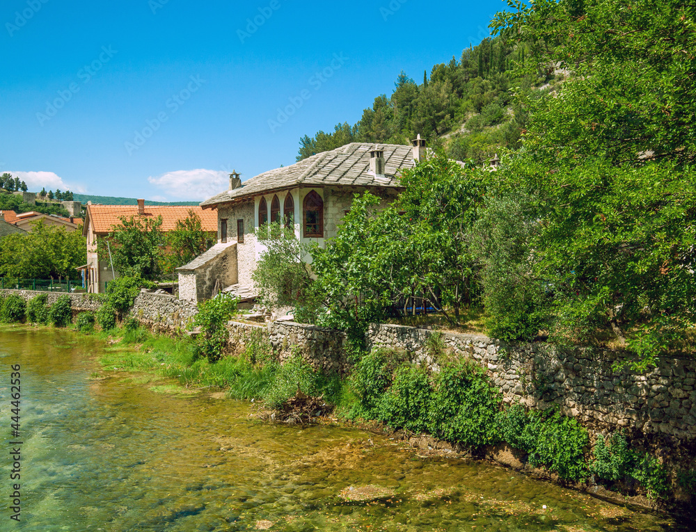 House on the River Bregava, Stolac, Bosnia and Herzegovina