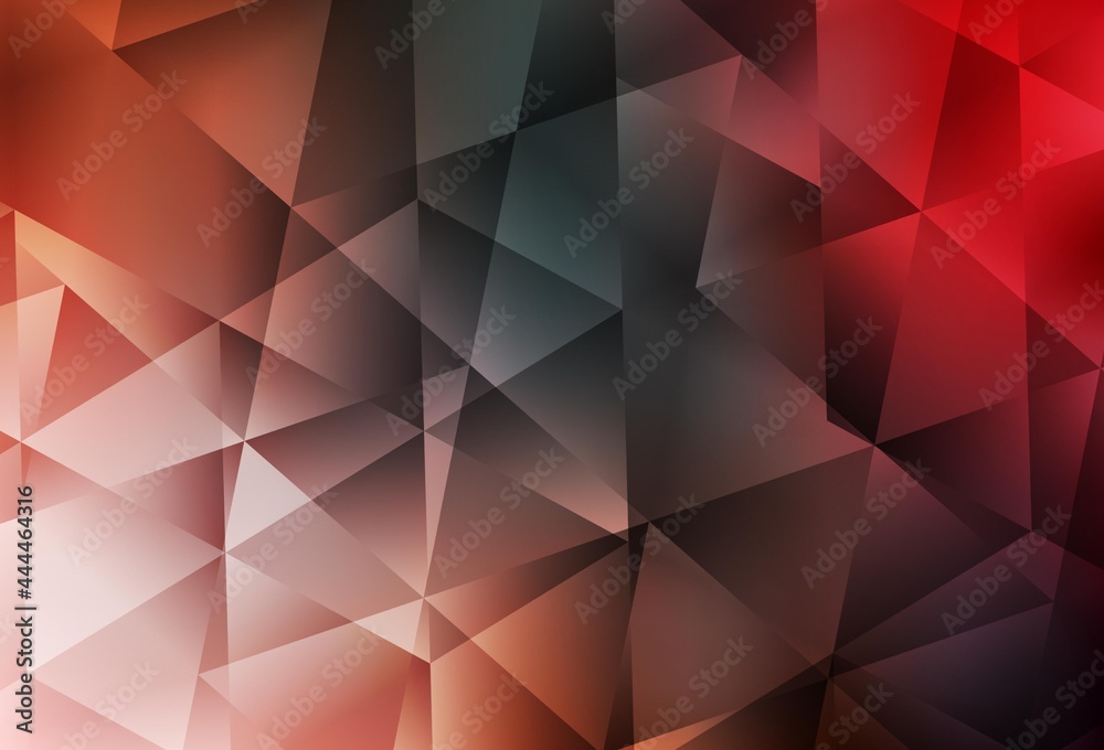 Light Green, Red vector abstract mosaic backdrop. Light Green, Red vector abstract mosaic backdrop.