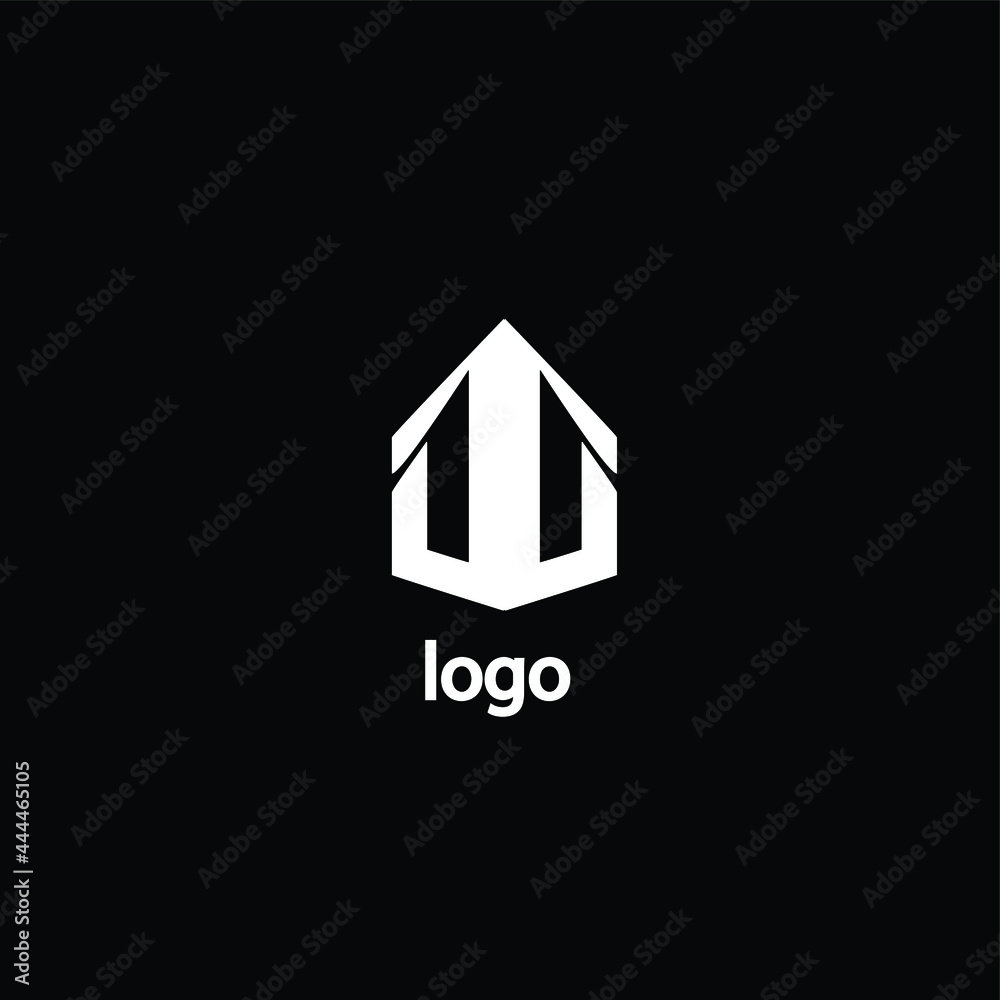 logo design vector. simple monogram icon logo design vector. simple monogram icon