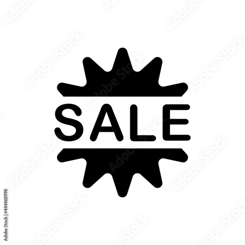 Sale badge icon. Vector EPS file.