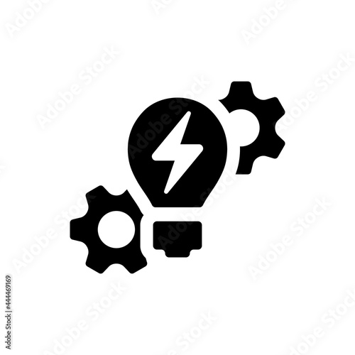 Innovative ideas icon. Vector EPS file.