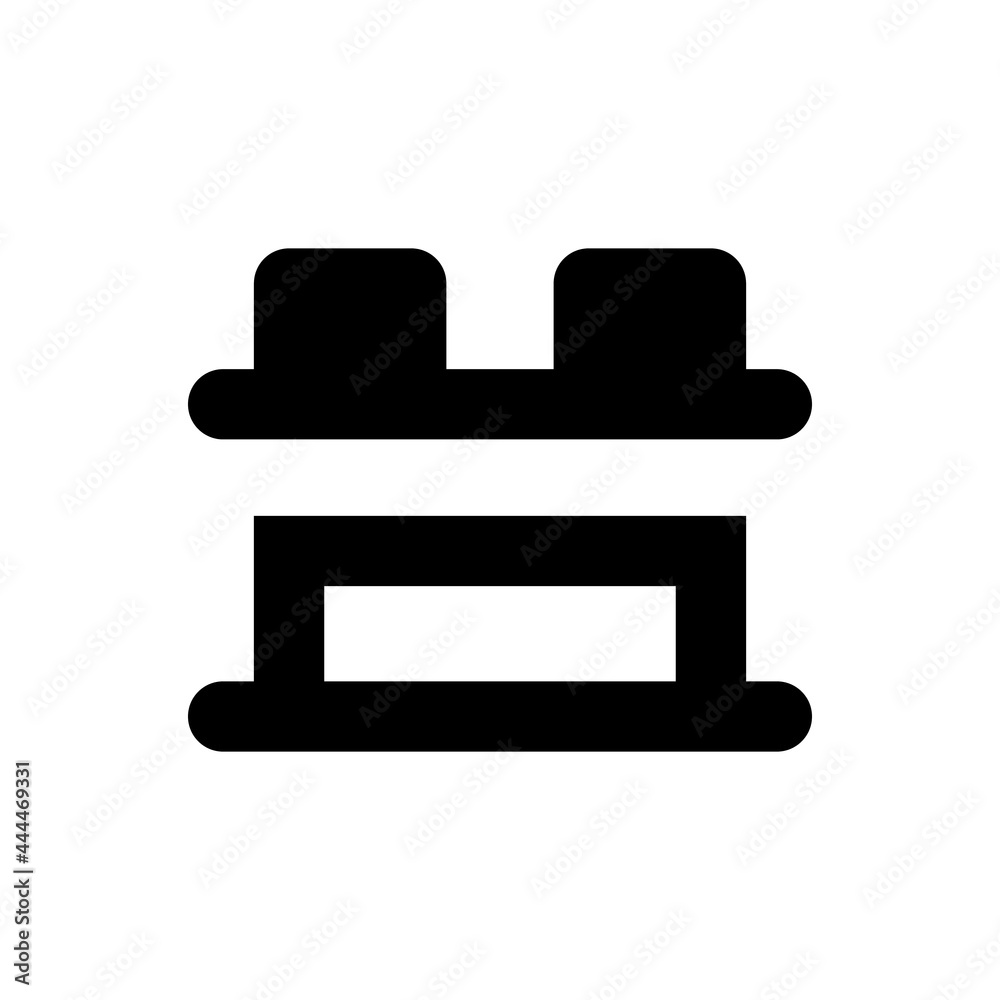 Distribute align icon. Vector EPS file. Distribute align icon. Vector EPS file.