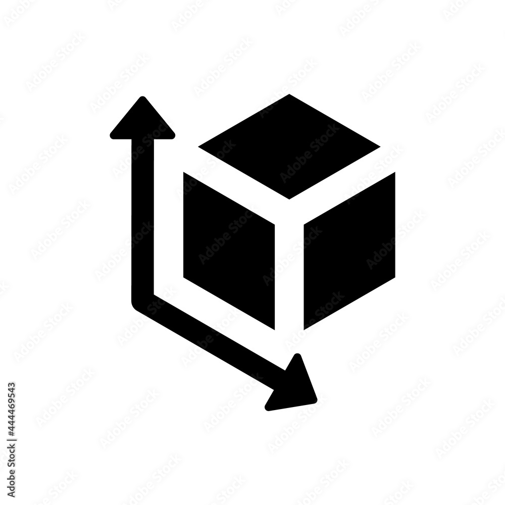 Vr cube object icon. Vector EPS file. Vr cube object icon. Vector EPS file.