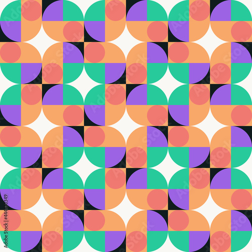 Wallpaper Mural Abstract geometric vector classical seamless pattern Torontodigital.ca