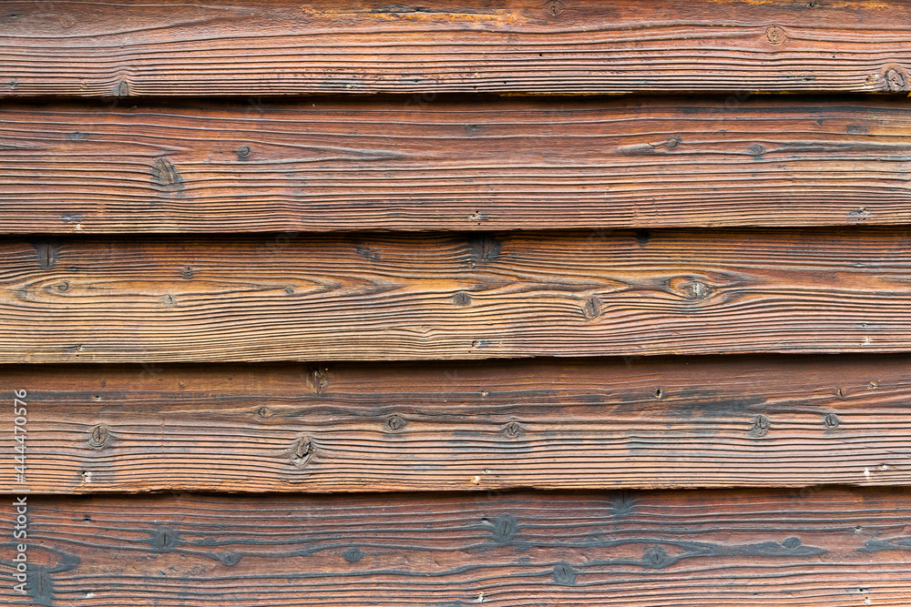 Fototapeta premium Dark wood surface texture background with old natural pattern